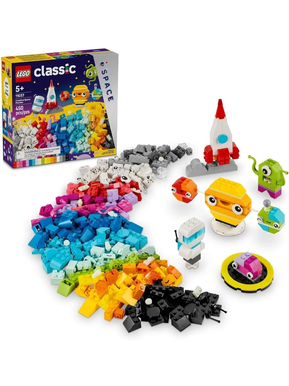 LEGO Classic Creative Space Planets Building Toys Set